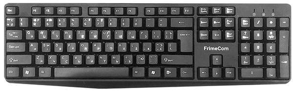 Фото - Клавиатура проводная FrimeCom SW-K120 USB Black