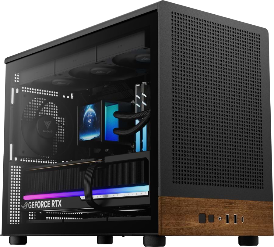 Корпус Gamdias ATHENA M4M WOOD Mini-Tower (4711514503784) - Фото 1