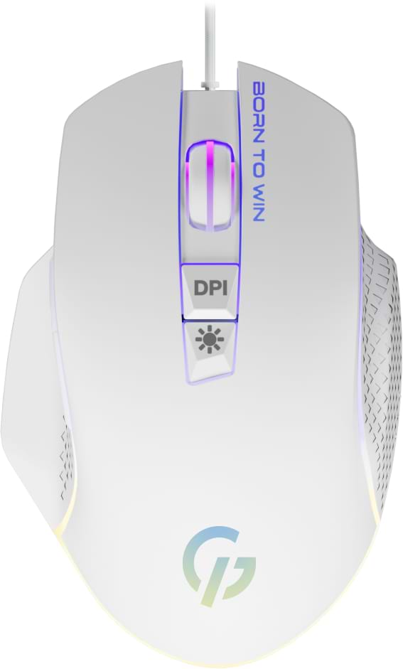 Фото - Мышь проводная игровая GamePro GM370 White Фото - Мышь проводная игровая GamePro GM370 White