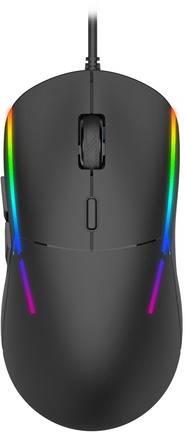 Миша дротова ігрова GamePro USB Black RGB (GM400) - Фото 1