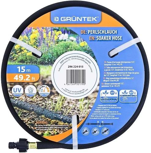 Шланг поливочный Gardena 15м 1/2"" (296224015)