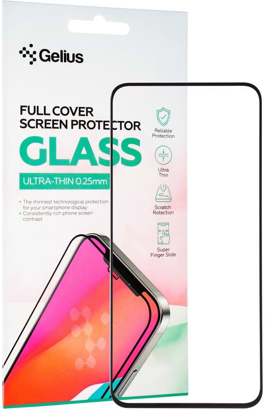 Фото - Захисне скло для смартфону Gelius Full Cover Ultra-Thin 0.25mm for Samsung A356 (A35) Black (97523) Фото - Захисне скло для смартфону Gelius Full Cover Ultra-Thin 0.25mm for Samsung A356 (A35) Black (97523)