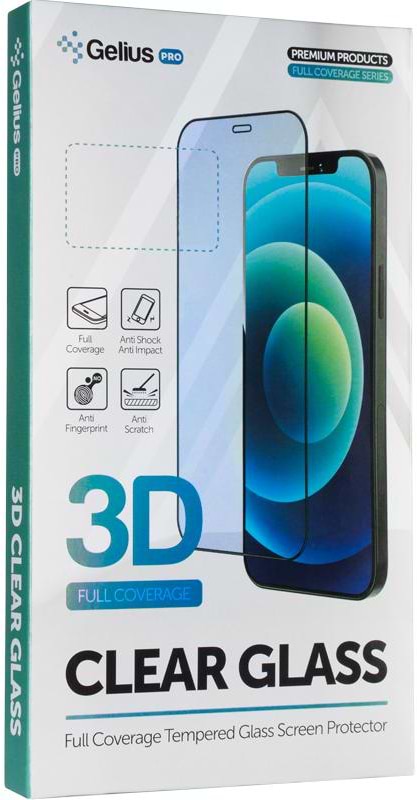 Фото - Захисне скло для смартфону Gelius Pro 3D for Samsung A256 (A25) Black (97542)
