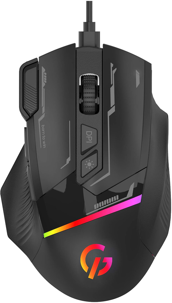 Фото - Мышь проводная игровая GamePro USB Black (GM300B)
