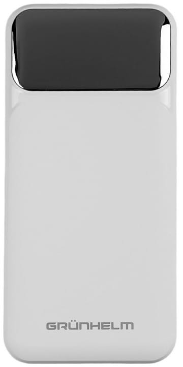 Фото - Уцінка - Батарея мобільна Grunhelm 20.000 mAh White швидка зарядка 22.5W (GP-20WQC)