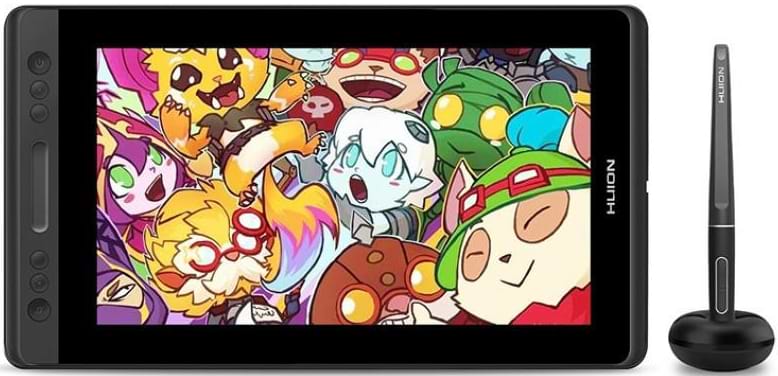 Купити Графічний планшет Huion Kamvas Pro 13 Black (GT-133) - Фото 1 Графічний планшет Huion Kamvas Pro 13 Black (GT-133) - Фото 1