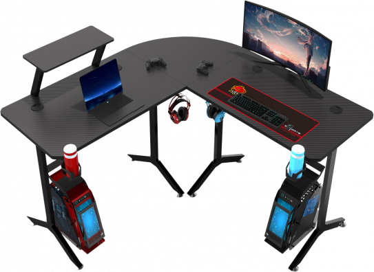 Фото - Стол компьютерный GT Racer T-1247 Black