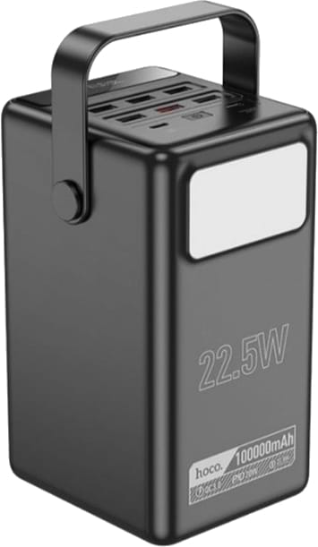Фото - Батарея мобільна HOCO DB03 Endure 22.5W 100 000mAh Black