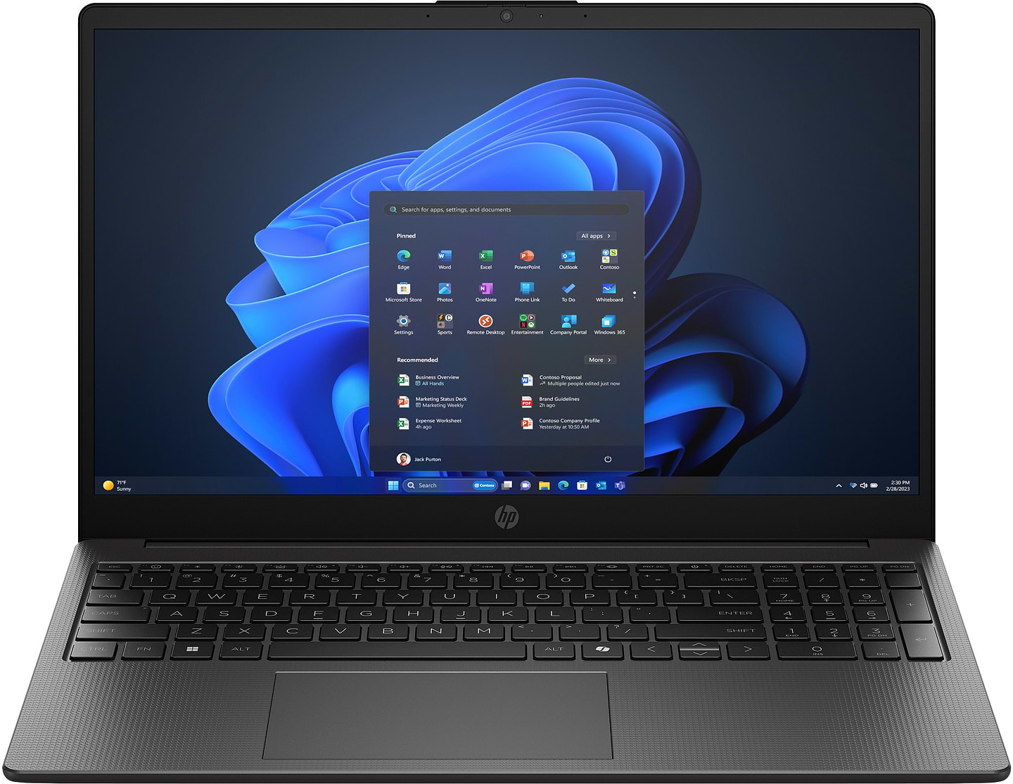 Ноутбук HP 255R-G10 (C80Y2ET) Black - Фото 1