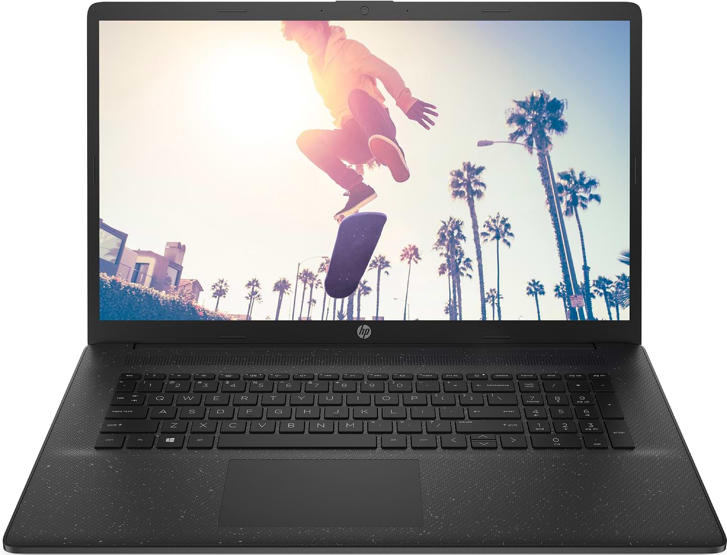 Ноутбук HP Laptop 17-cn4025ua (B9PL6EA) Jet Black - Фото 1