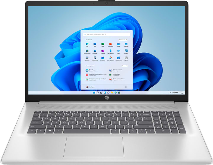 Ноутбук HP Laptop 17-cp3009ua (B9PM1EA) Natural Silver - Фото 1