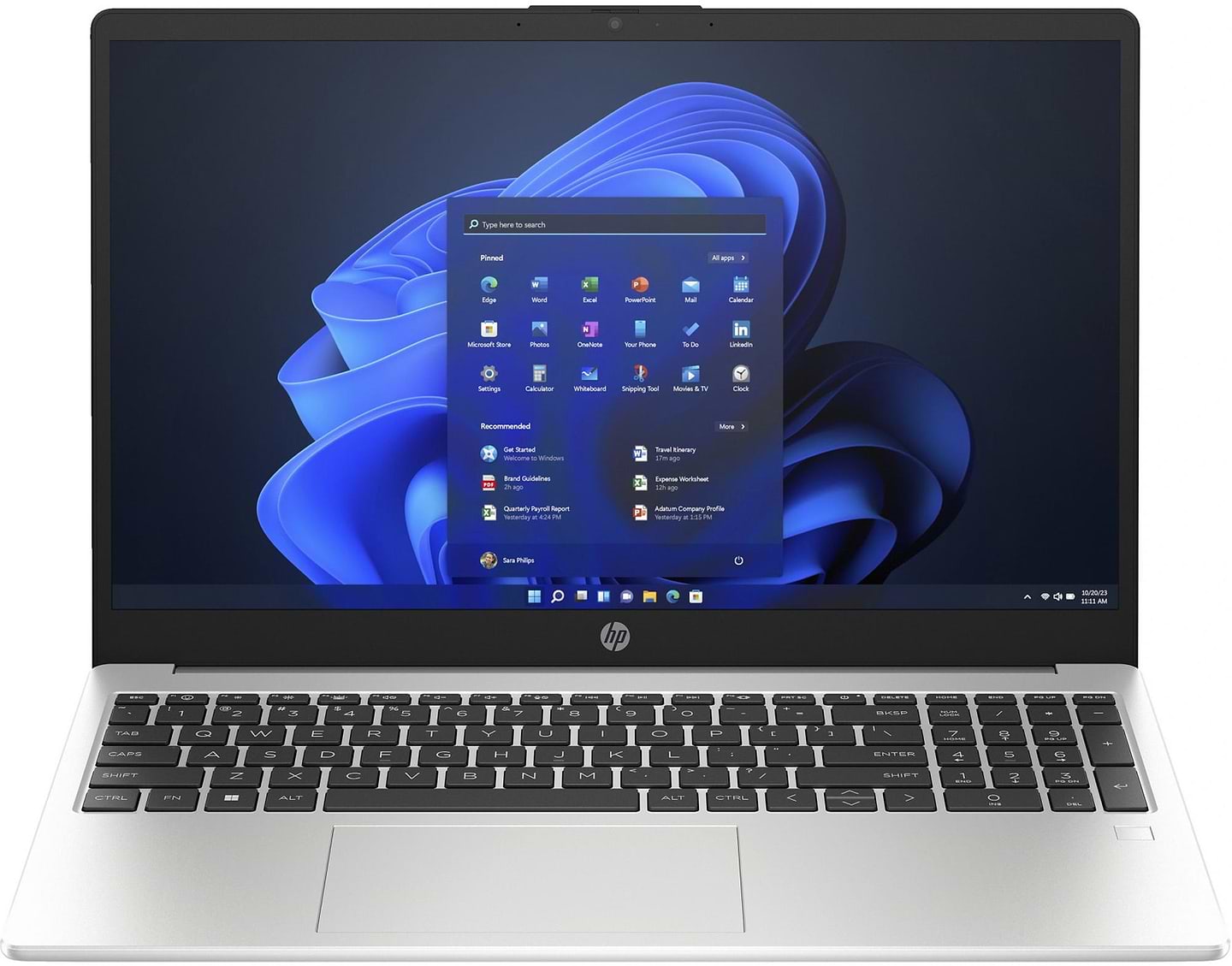 Ноутбук HP 250 G10 (A3DU2ES) Turbo Silver - Фото 1