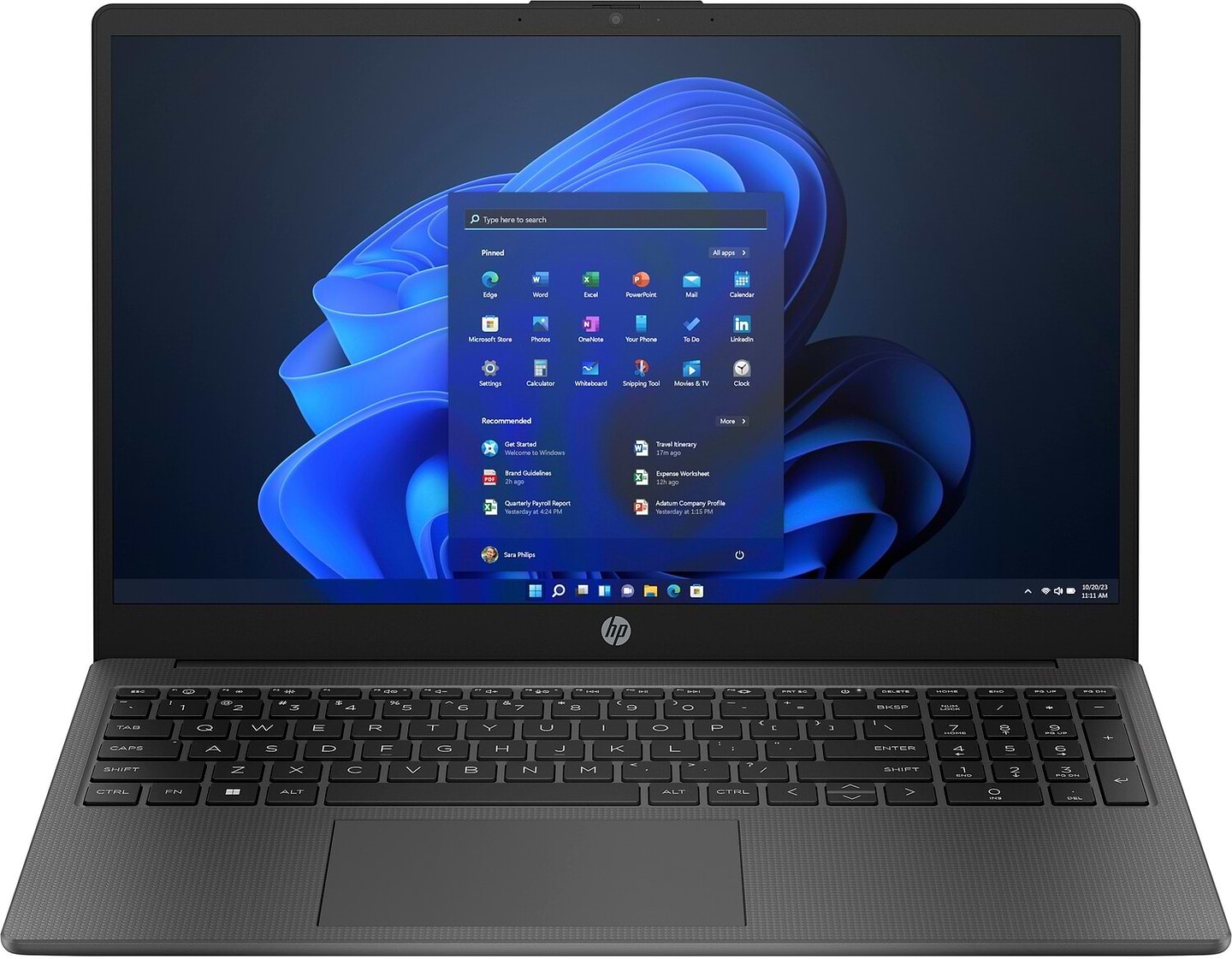 Ноутбук HP 250 G10 (AK9M0AT) Dark Ash Silver - Фото 1