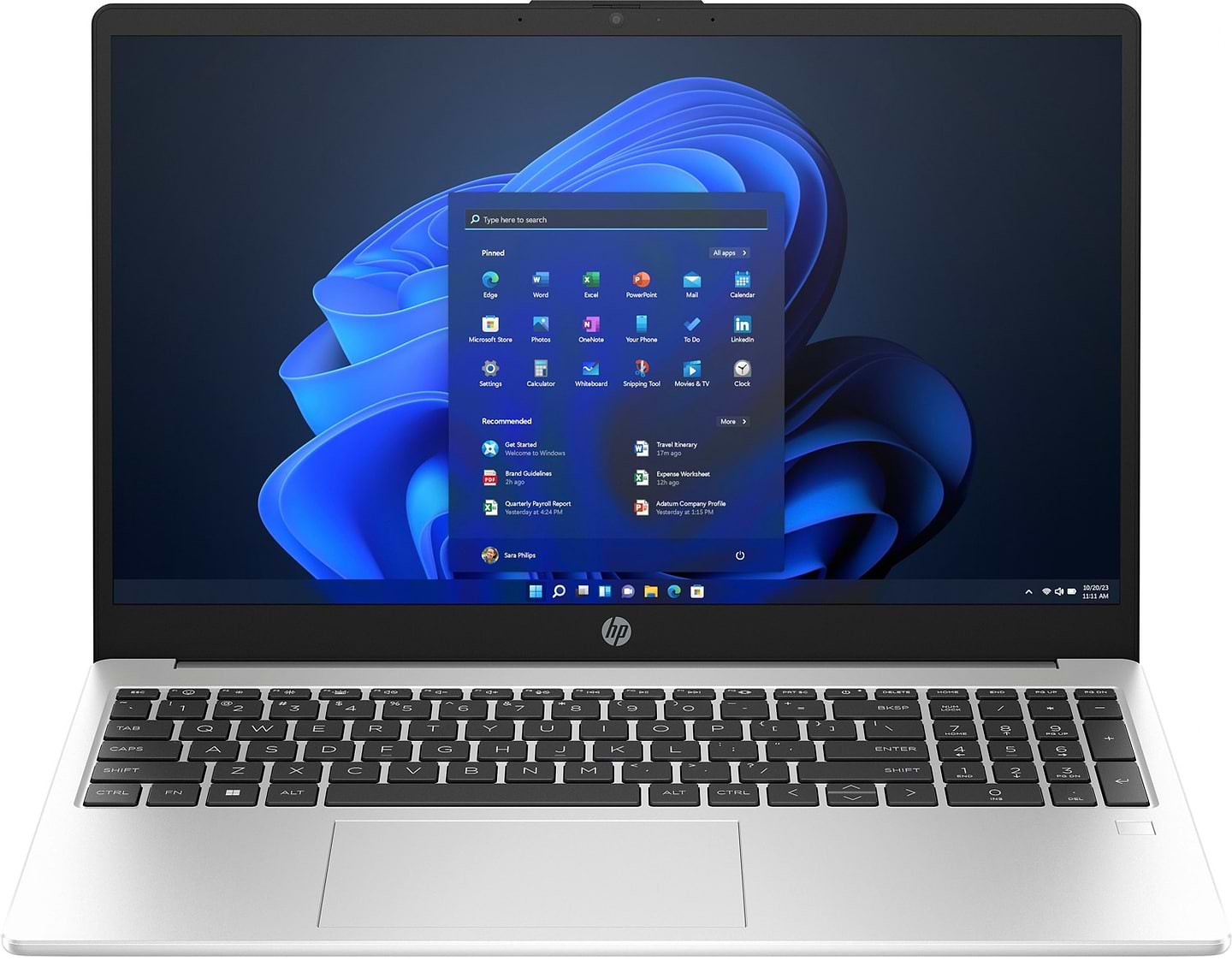 Ноутбук HP 255 G10 (B39NVAT) Silver - Фото 1