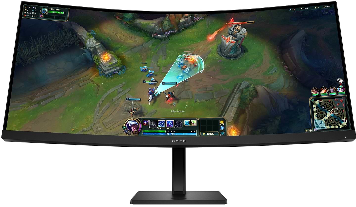 Монітор ігровий HP OMEN 34c G2 (AV4C1AA) - Фото 1