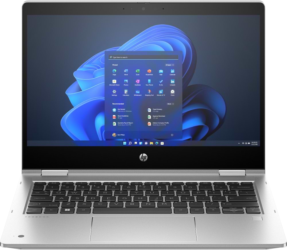 Ноутбук HP Probook x360 435-G10 (AL0C8AT) Pike Silver Aluminum - Фото 1