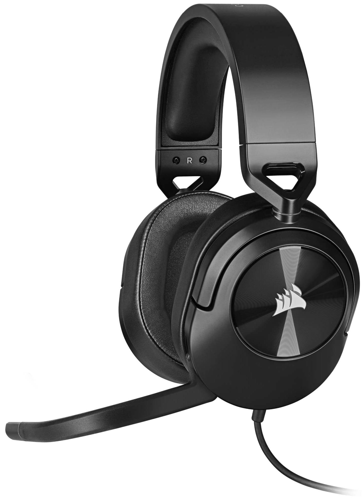 Гарнитура проводная игровая Corsair HS55 Surround Headset Carbon (CA-9011265-EU) - Фото 1