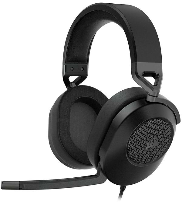 Фото - Гарнітура дротова ігрова Corsair HS65 Surround Headset Carbon (CA-9011270-EU)