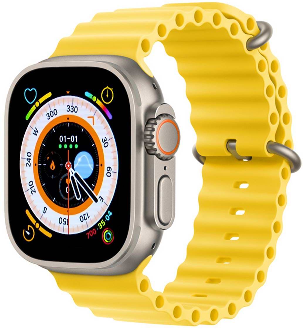 Смарт-часы Aura X4 ProMax 53mm Yellow (SWAX453Y) - Фото 1