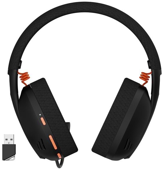 Гарнитура беспроводная игровая Canyon Ego GH-13 Wireless Gaming 7.1 Black (CND-SGHS13B) - Фото 1