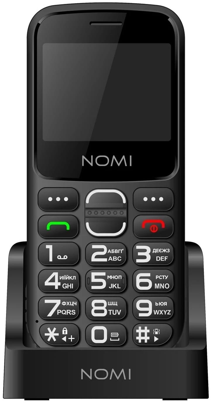 Купить Мобильный телефон Nomi i2320 Dual Sim Black - Фото 1 Мобильный телефон Nomi i2320 Dual Sim Black - Фото 1