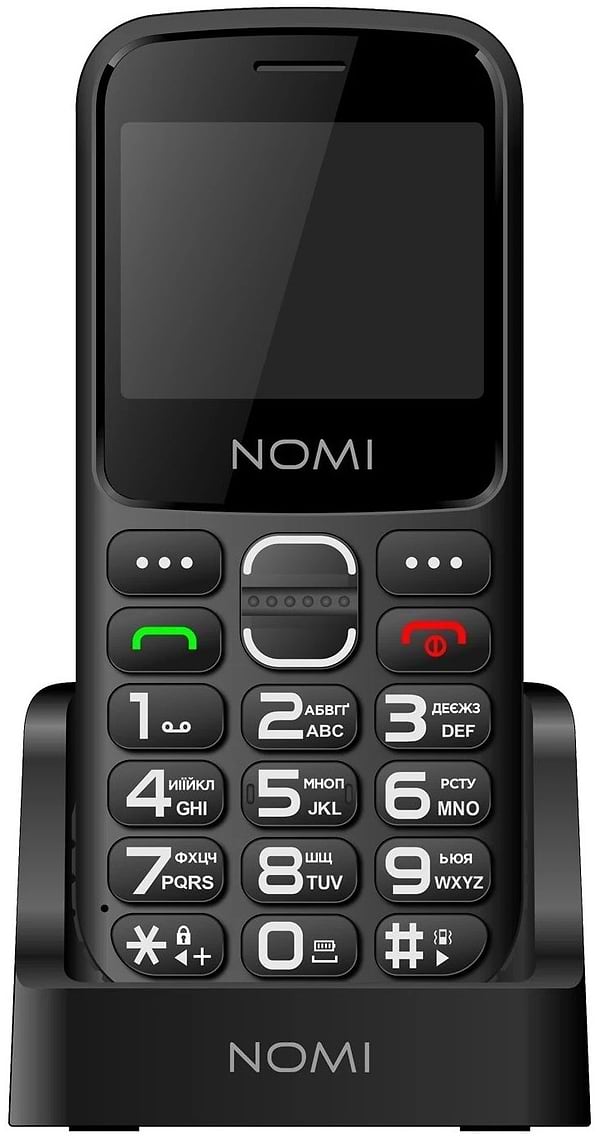 Фото - Мобильный телефон Nomi i2320 Dual Sim Black Фото - Мобильный телефон Nomi i2320 Dual Sim Black