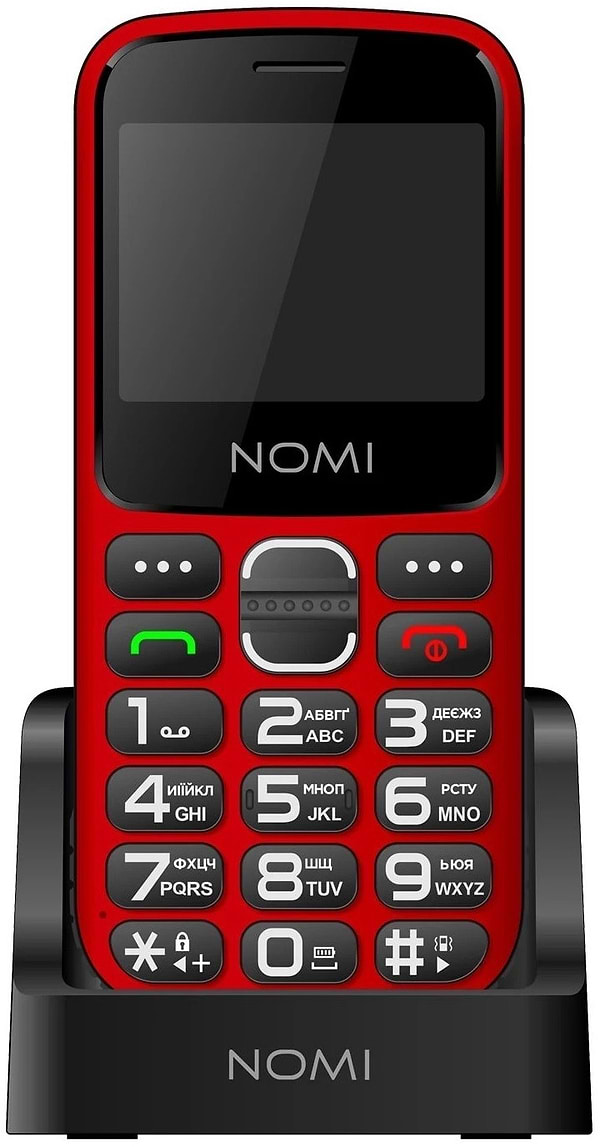 Фото - Мобильный телефон Nomi i2320 Dual Sim Red