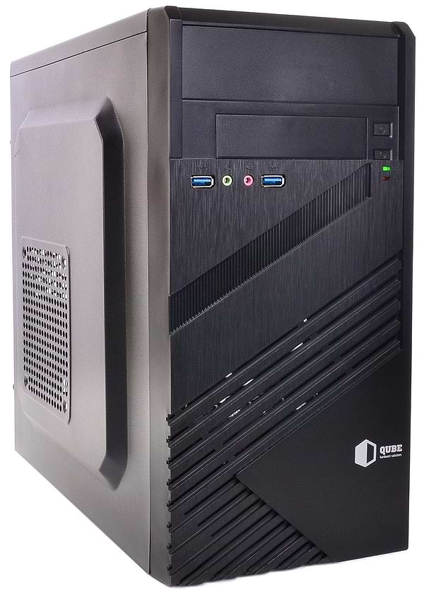 Фото - Системный блок QUBE QB i3 14100 B5 821Win (i314100B5821Win)