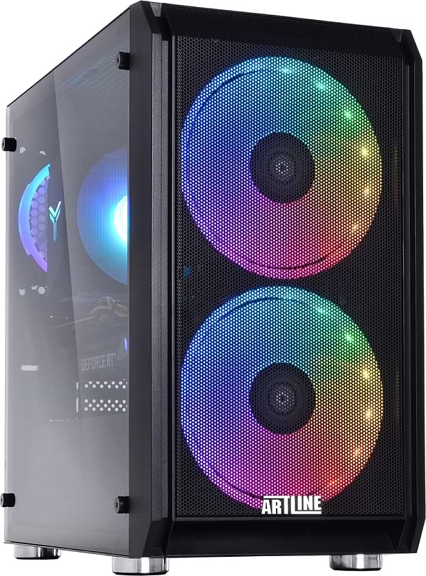 Фото - Системный блок QUBE QB i5 12400F RTX 5050 8GB NM 161010Win (i512400FRTX50508GBNM161010)