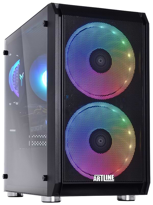 Фото - Системный блок QUBE QB i7 13700F RTX 4060 Ti 16GB NM 3242 (i713700FRTX4060Ti16GBNM3242)