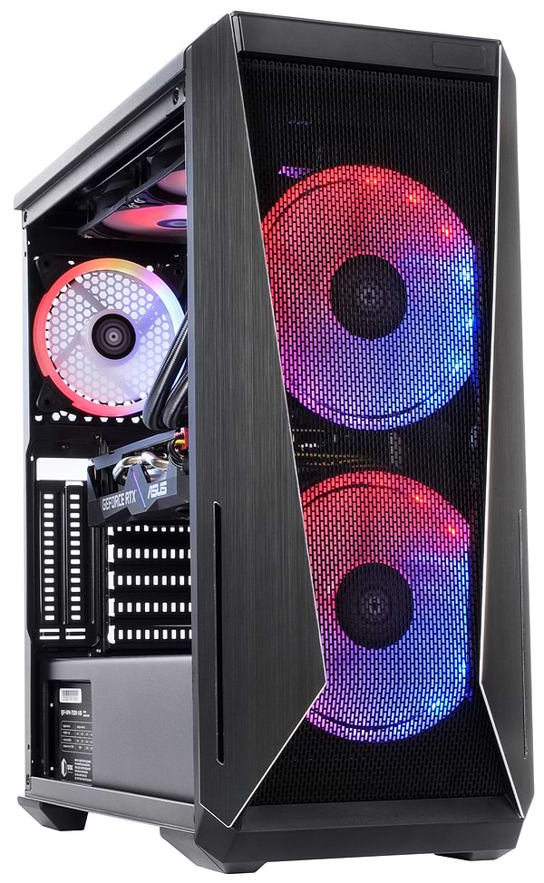 Фото - Системный блок QUBE QB i7 13700KF RTX 3050 8GB W1 6410 (i713700KFRTX30508GBW16410)