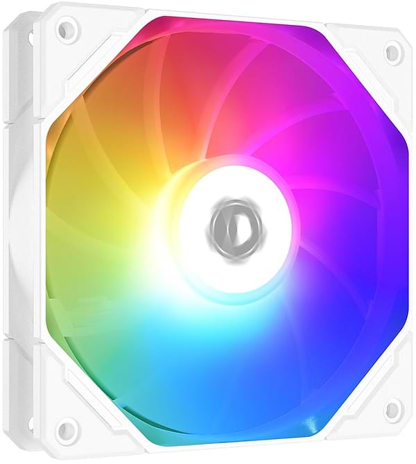 Фото - Корпусний вентилятор ID-Cooling TF-12025-Pro ARGB Reverse White