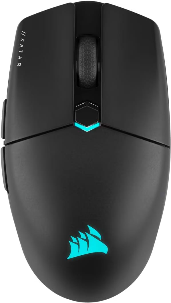Фото - Мышь беспроводная игровая Corsair KATAR Elite Wireless Gaming Black (CH-931C111-EU)