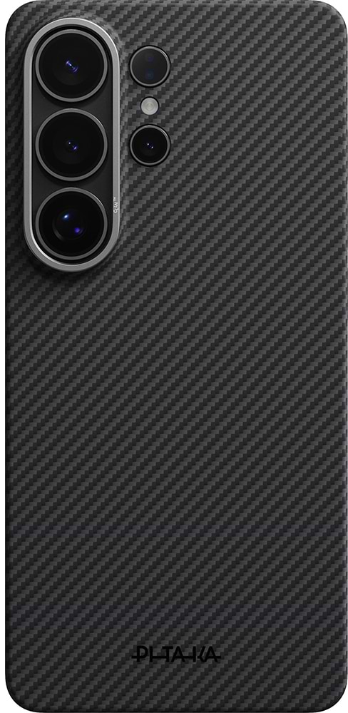 Чехол для смартфона Pitaka Edge Ultra-Slim Case Classic Twill 600D Black/Grey for Samsung Galaxy S26 Ultra (KS2601U)