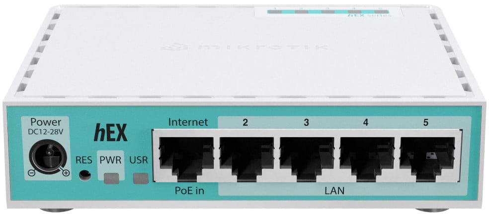 Маршрутизатор интернет LAN MikroTik hEX refresh 2024 (E50UG) - Фото 1