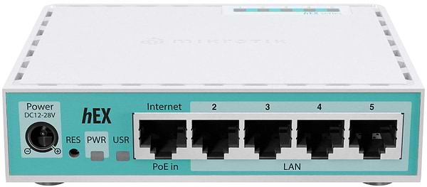 Фото - Маршрутизатор інтернет LAN MikroTik hEX refresh 2024 (E50UG)