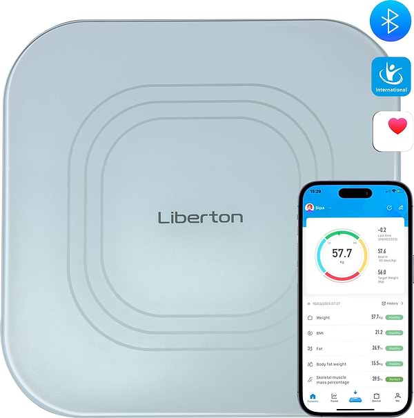 Фото - Ваги підлогові Liberton LBS-0814 Smart