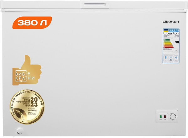 Фото - Морозильна скриня Liberton LCF-380H