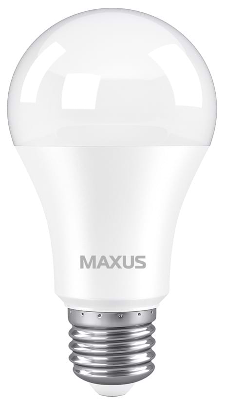 Лампочка светодиодная Maxus A60 10W 4100K 220V E27 (2-LED-776) 2 шт.