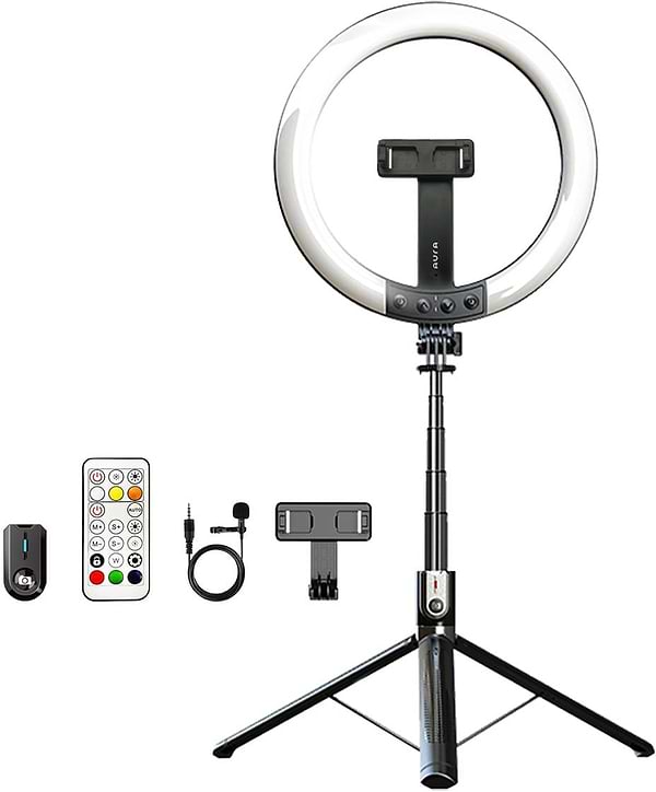 Фото - Уценка - Набор для блогера Aura Blogger LED Pro-100 Black (KBABLP100B)