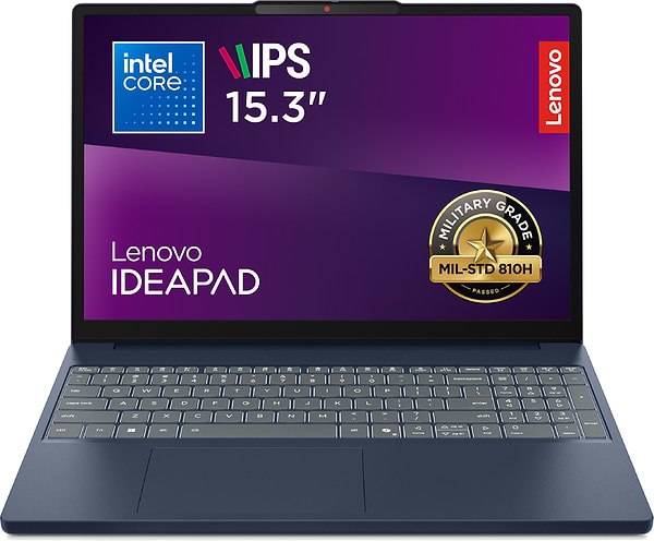 Фото - Ноутбук Lenovo IdeaPad Slim 3 15IRH10 (83K100J9RA) Cosmic Blue