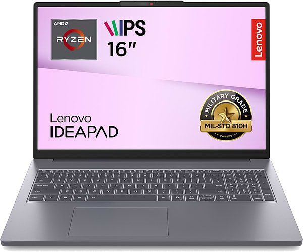 Фото - Ноутбук Lenovo IdeaPad Slim 3 16ARP10 (83K8008XRA) Arctic Grey