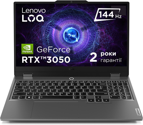 Фото - Ноутбук игровой Lenovo LOQ 15IAX9 (83GS00UMRA) Luna Grey