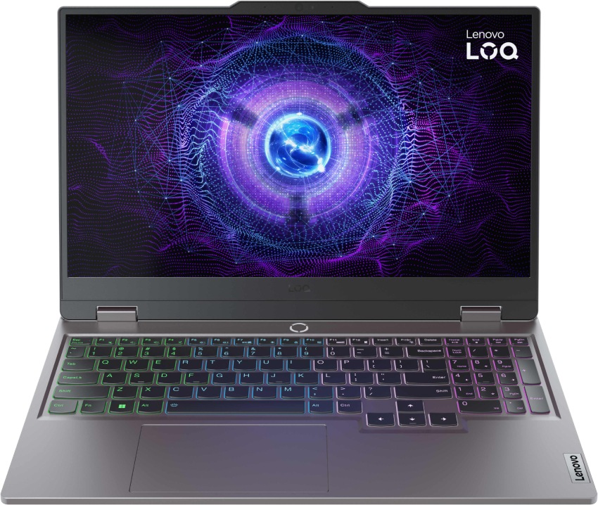 Ноутбук игровой Lenovo LOQ 15IRX9 (83DV00KERA) Luna Grey - Фото 1
