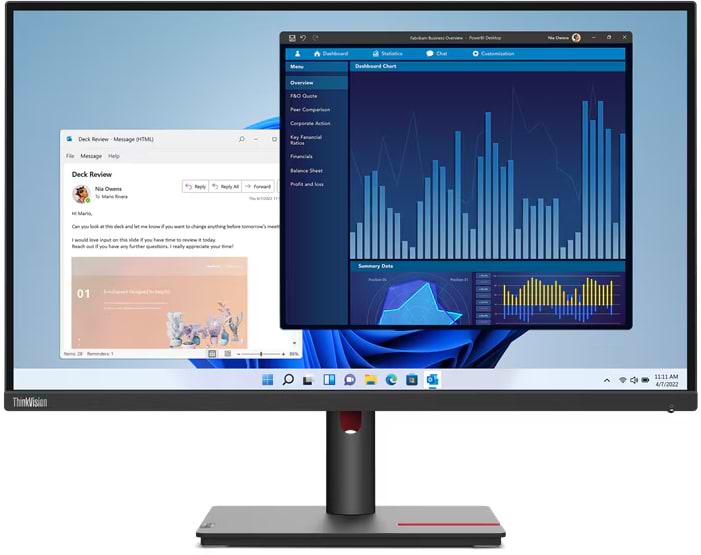 Монитор Lenovo T27p-30 (63A9GAT1EU) - Фото 1
