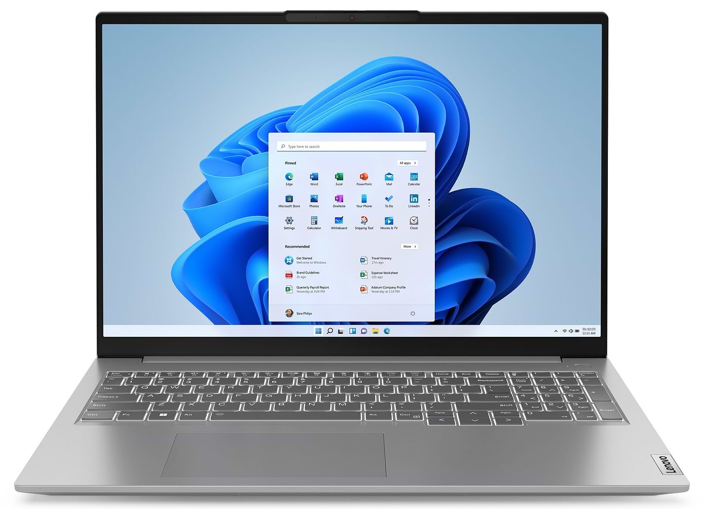 Ноутбук Lenovo ThinkBook 16 G6 ABP (21KK0082RA) Arctic Grey - Фото 1