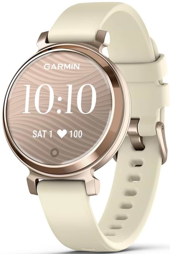 Фото - Смарт-годинник Garmin Lily 2, EURC, Cream Gold/Coconut, Silicone (010-02839-70)