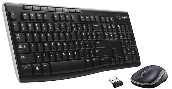 Фото - Клавіатура + миша бездротова Logitech MK270 UA (920-004508)