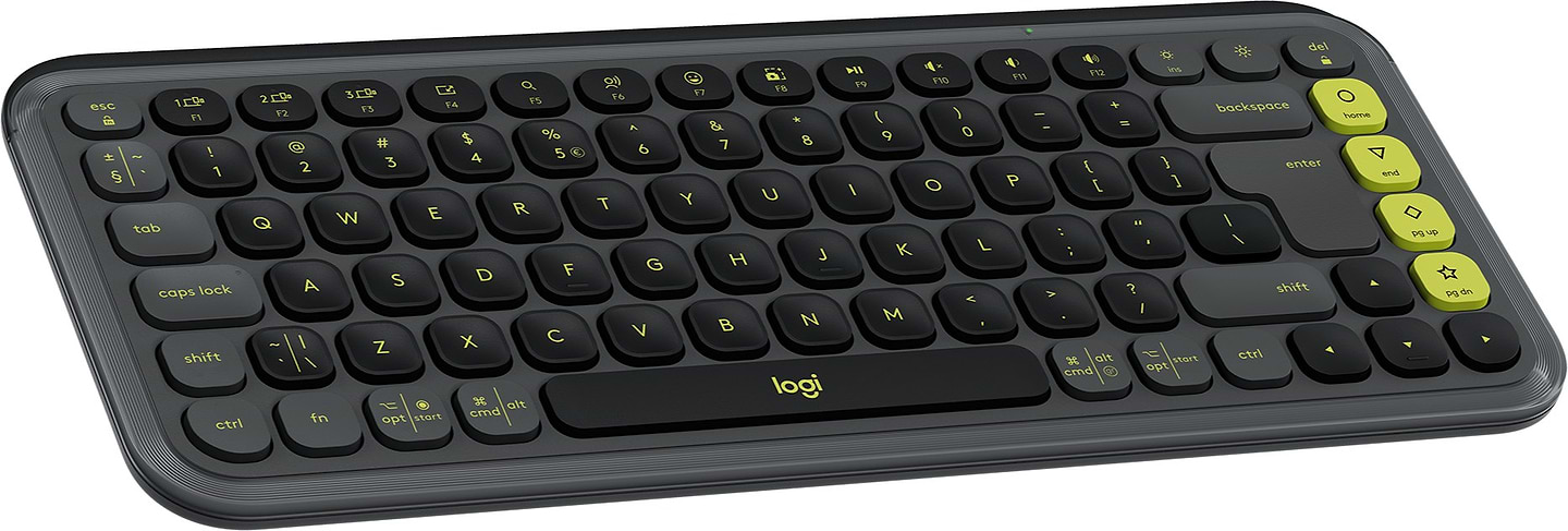 Уцінка - Клавіатура бездротова Logitech POP Icon Keys Graphite UKR (920-013157)