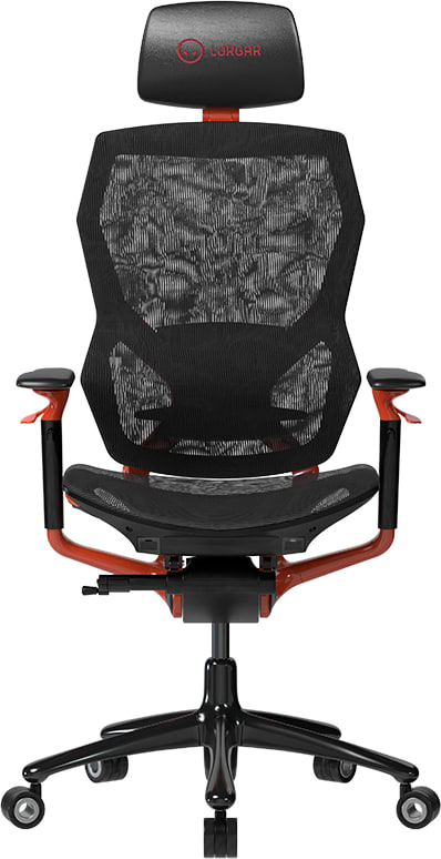 Фото - Крісло для геймерів Lorgar Grace 855 Red Black (LRG-CHR855RB)